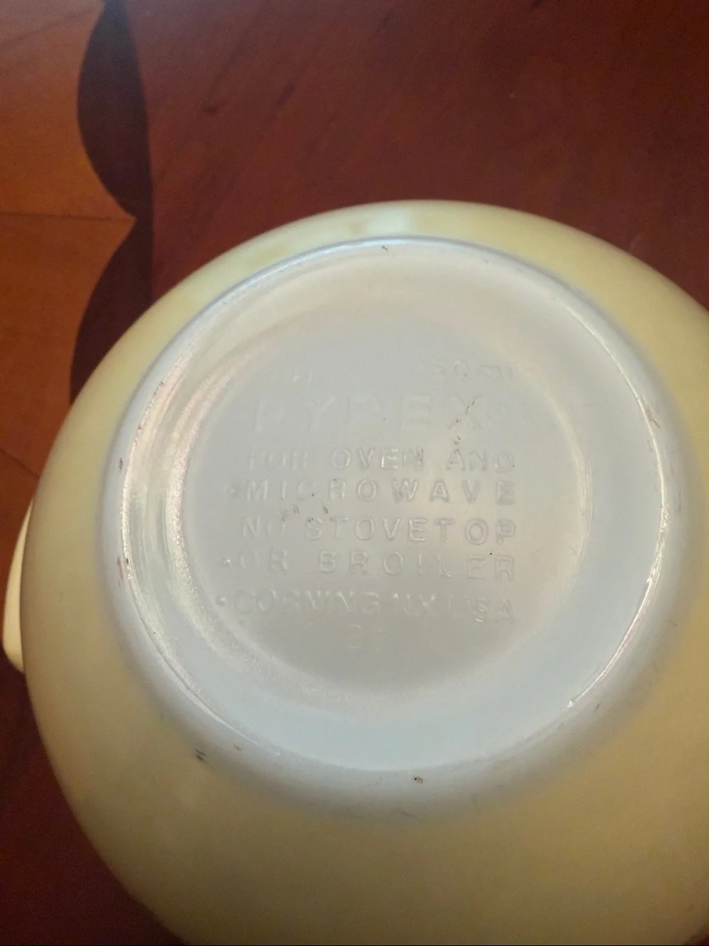 PYREX Shenandoah Cinderella bowl 441 Floral Vine Pattern